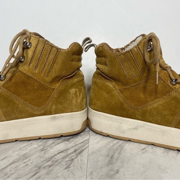 Marc Fisher Mally High Top Tan Suede Sneaker 8 1/2 - Picture 7 of 14